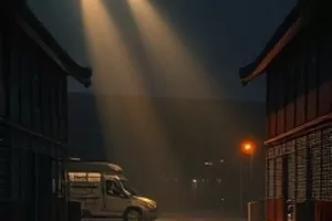 家庭剧情短剧《阳台上的人》横版封面